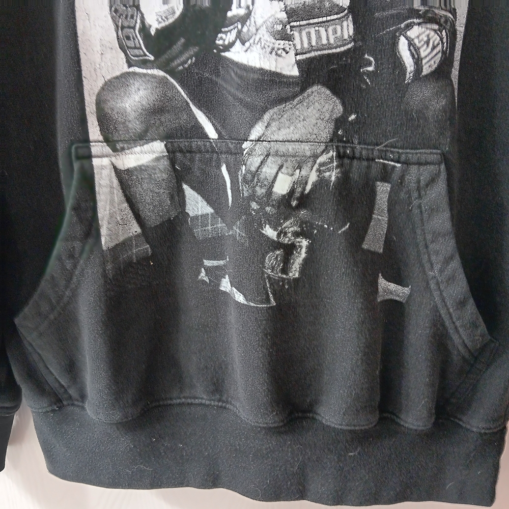 Kobe Bryant Lakers Legend Graphic Black Hoodie Sweatshirt Mens Size S - Picture 3 of 7